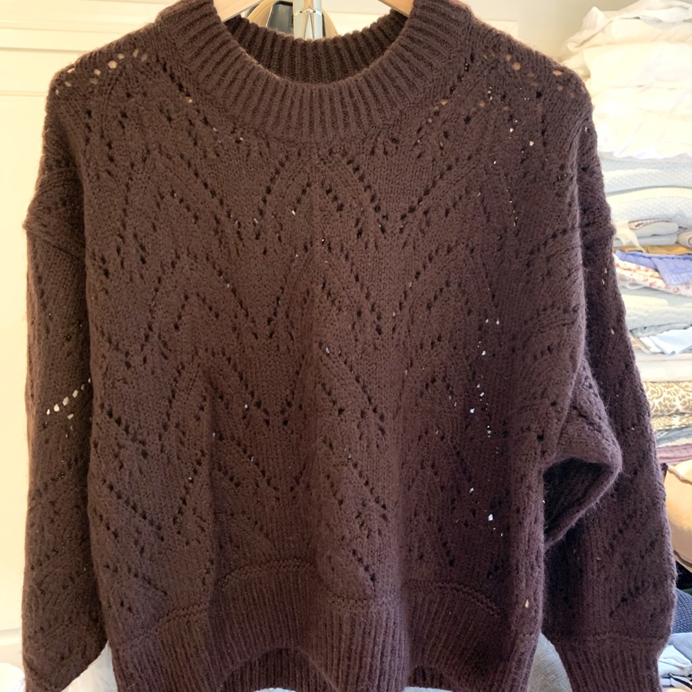 OLD NAVY brown sweater